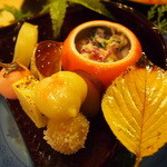 季節の盛り合わせ各種 しの原 2014/9/20