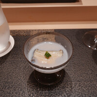 あま木 - あわび、とあわびとウニのすり流し
