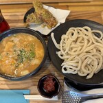 武蔵野うどん 松 - 濃厚味噌つけ肉うどん（小）　980円
