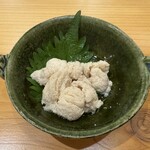 てんぷら 下村 - 鱧の玉子