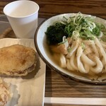 Udon Kyutaro - アサきゅう  ➕ 天ぷら(さつまいも、鶏むね肉)