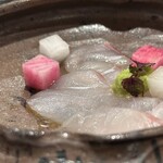料理屋もり尋 - 鮃刺し