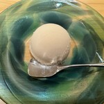 てんぷら 下村 - シャーベット（白桃）