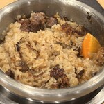 馬肉料理専門 かぶと馬 - 釜飯