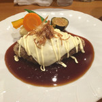 ガーベラキッチン - 照り焼きソースのハンバーグ