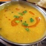 Indian Restaurant D SAGARMATHA - 20140830 サガルマータ ★レディースセット （チキン辛口・ダル辛口）（1050円）★これに「スープ・サラダ・ドリンク」が付きます(^-^)/  ※ダル