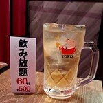 ITAKORE - トリスハイボール60分…税込¥550✨