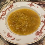 全聚徳 - 上海蟹味噌のあんかけ炒飯