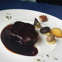 レストラン鳥居平 - 信玄豚の肩ロース赤ワインソース