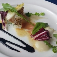 レストラン鳥居平 - フランス産生ハムと鮮魚の炙り