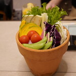 麻布十番しも井 - ●産地直送野菜スティック