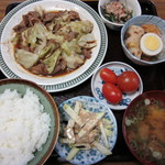しみずや - ロー菜定食 \700