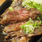 大衆スタンド きもと - ハラミレアステーキ