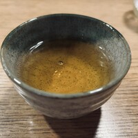 うなぎ 目白ぞろ芽 - 最後に温かいほうじ茶