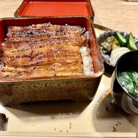 うなぎ 目白ぞろ芽 - ランチ　うな重（上）　ご飯は大盛も無料