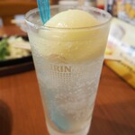 大衆スタンド きもと - シャーベットレモンサワー