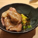 ビーフ鈴木 - とろ肉の大根おろし