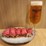 ビーフ鈴木 - ネギ巻きロース