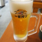 大衆スタンド きもと - 生ビール キリン一番搾り