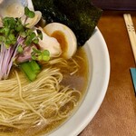 メヂカそば 吟魚 - ＜特中華＞本日の煮干し醤油