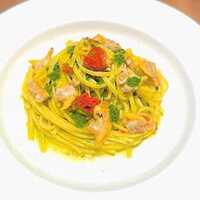 アサリとバジリコのリングイネ ~香り弾けるオイル仕立て~