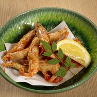 甘海老の唐揚げ