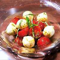 カプレーゼ・クラシコ ~香り立つバジルとともに~