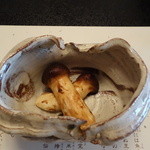 柚木元 - 松茸の信州味噌漬け（酒が進みます）