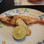 柚木元 - 車海老と松茸のバター焼き