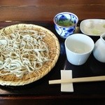 十割ざるそば(1枚)1100円