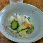 お宿 お食事処 鱗晃荘 - 漬物