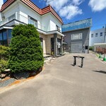 手打ち蕎麦 鶴 - 店舗前