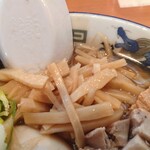 ケンチャンラーメン - メンマ