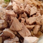 ケンチャンラーメン - 細切れチャーシュー