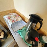 手打ち蕎麦 鶴 - セルフコーナー