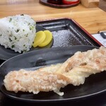 饂飩 こむぎや - 揚げたて嬉しい
