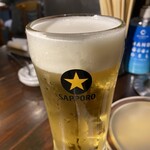 炭火焼肉 ホルモン にく式 - ビール