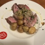 テッパン ダチュカテ - 肩ロースのお料理