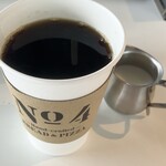 No.4 - ホットコーヒー,ミルク