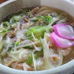 本格手打ちうどん もり - 肉かすうどん