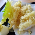 本格手打ちうどん もり - イカ天