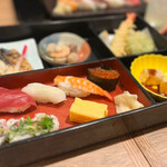 築地魚力 - ◯松花堂弁当¥1,500 (税込¥1,738）