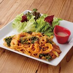 さかい珈琲 - エビのビスクソーススパゲティ