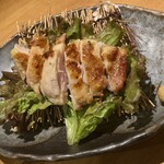 鶏と酒 怜 - 鶏の藁炙り