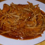 浅草薬酒バー - 激辛ホルモン