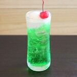 さかい珈琲 - 【定番】メロンソーダフロート