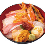 海鮮丼 ぜいたく