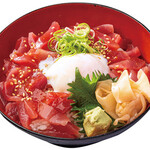 まぐろユッケ丼
