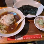 らーめん芝浜 - 談志醤油、高級海苔