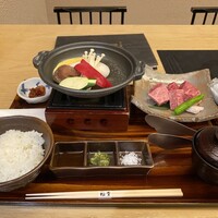 すき焼き 牛しゃぶ 松重 - 